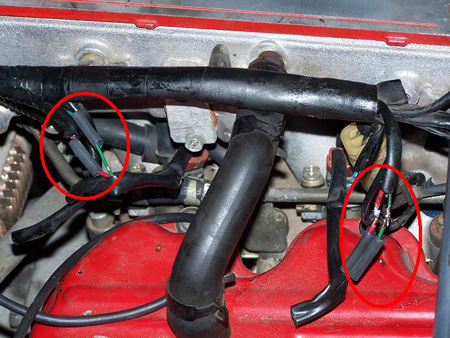Soldering injector wires